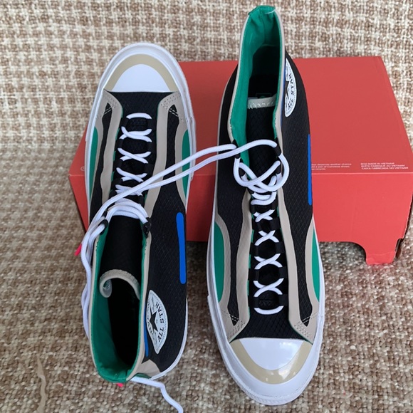 Converse Chuck 70 - Trail Hi Black/String/Digital Blue MEN`S - Picture 13 of 16